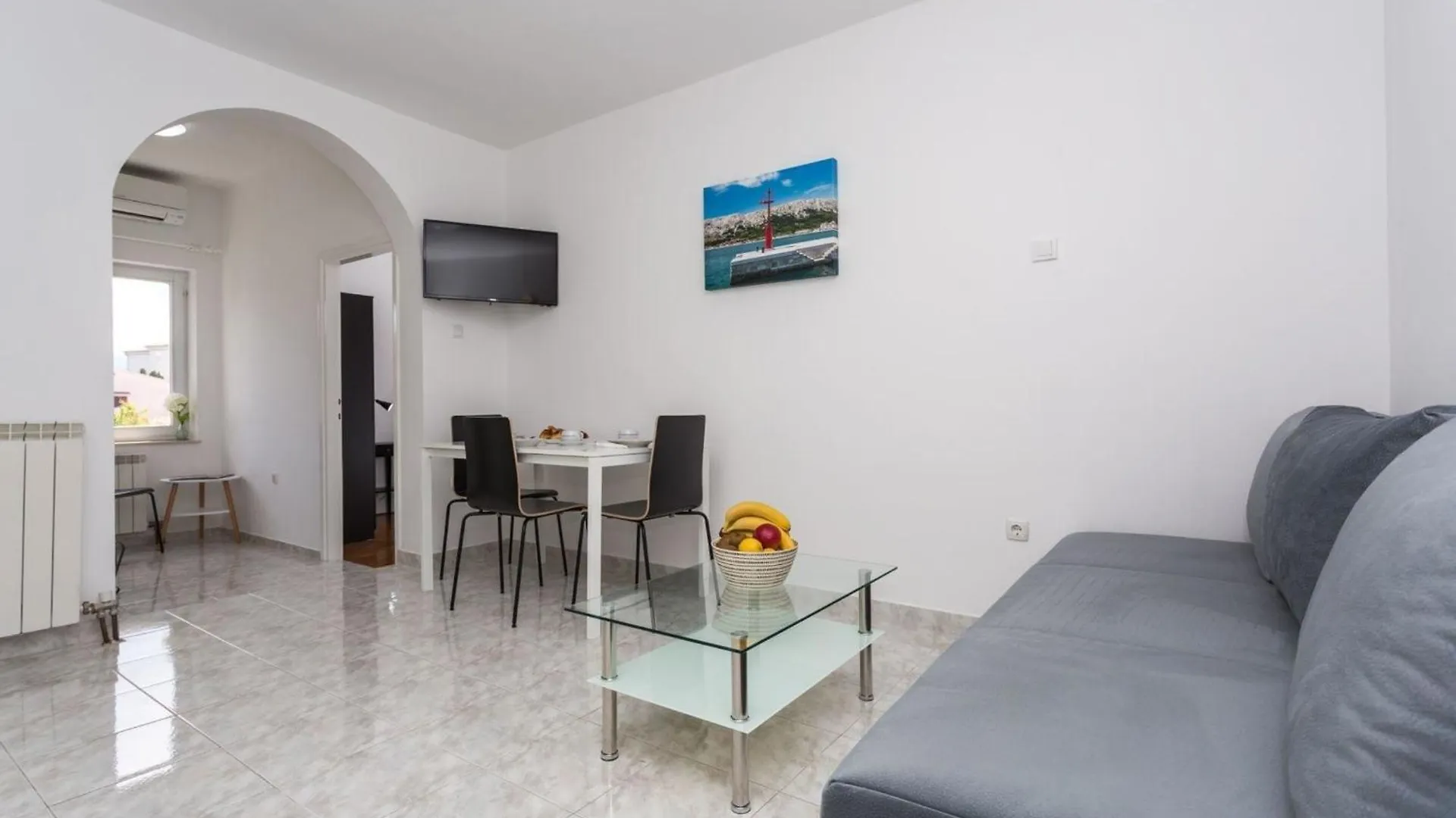 Appartement In Baska Mit Eigenem Balkon - B59555 0*, Baška Hırvatistan